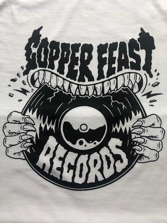 White Copper Feast Logo T-Shirt