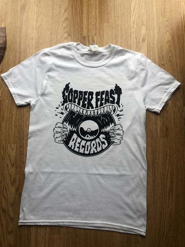 White Copper Feast Logo T-Shirt