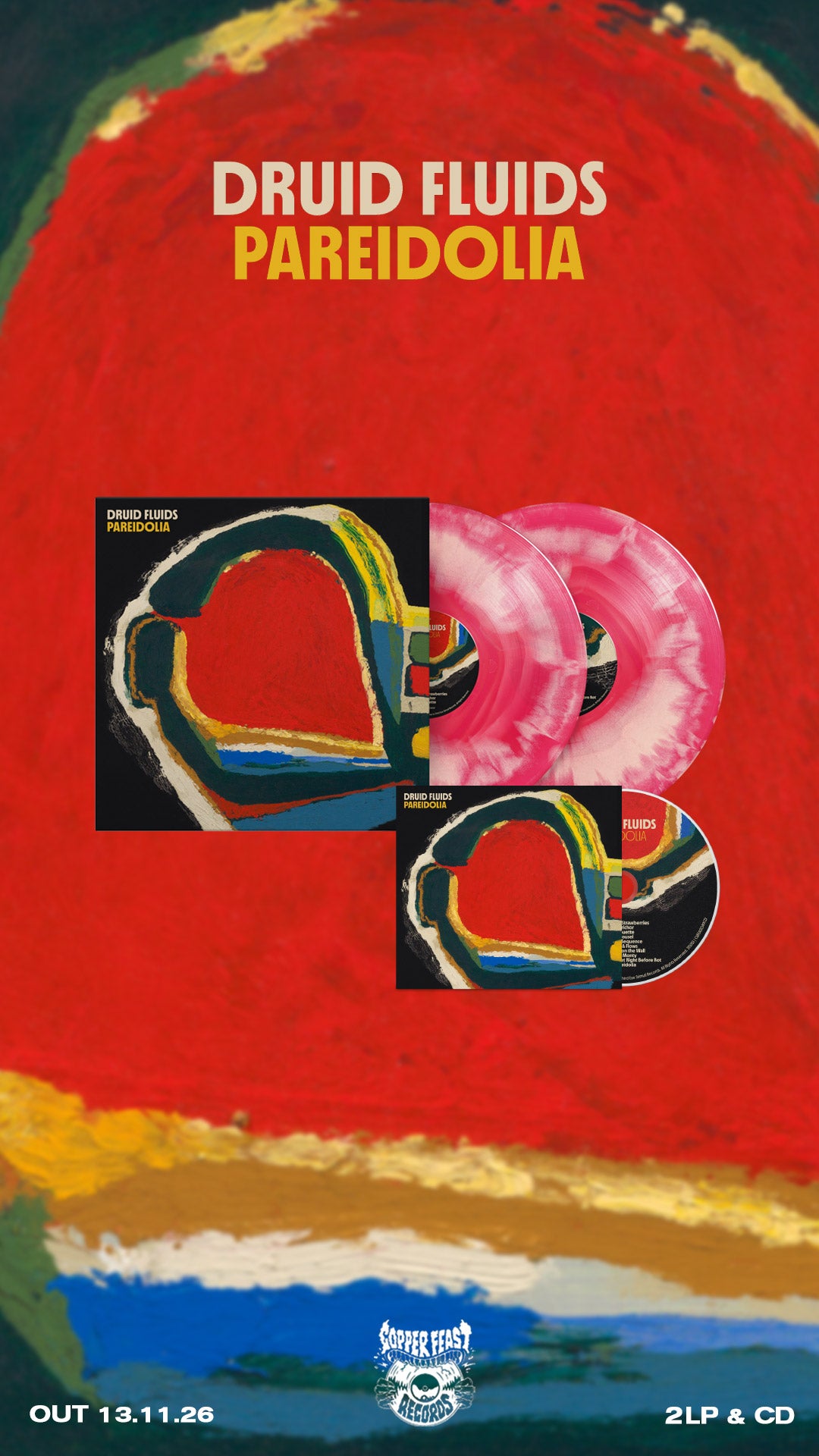 Druid Fluids - Pareidolia [Vinyl]